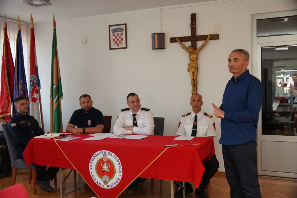 Održana redovna izvještajna sjednica Skupštine Vatrogasne zajednice Grada Požege