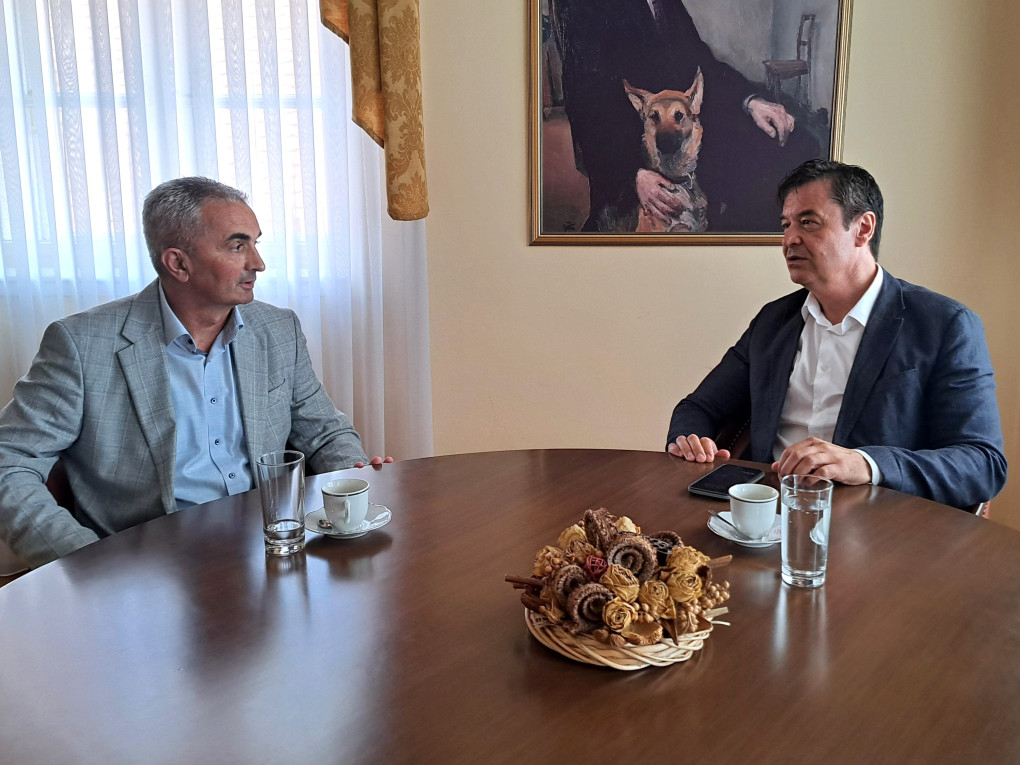 Gradonačelnik ugostio potpredsjednika HGK-a za poljoprivredu i turizam Dragana Kovačevića