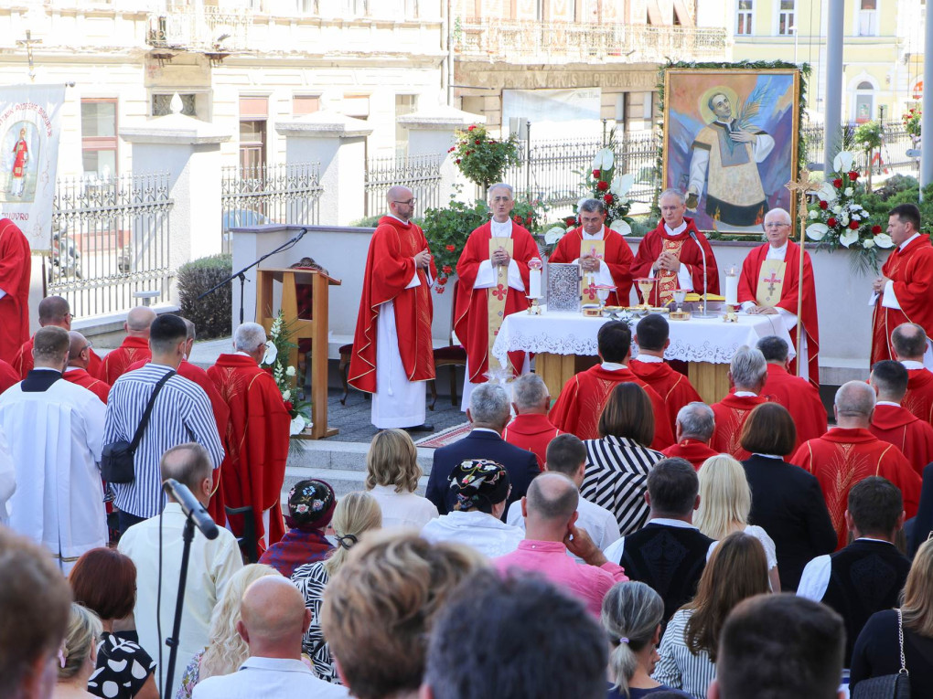 Proslavljen blagdan sv. Lovre, zaštitnika Požeške biskupije