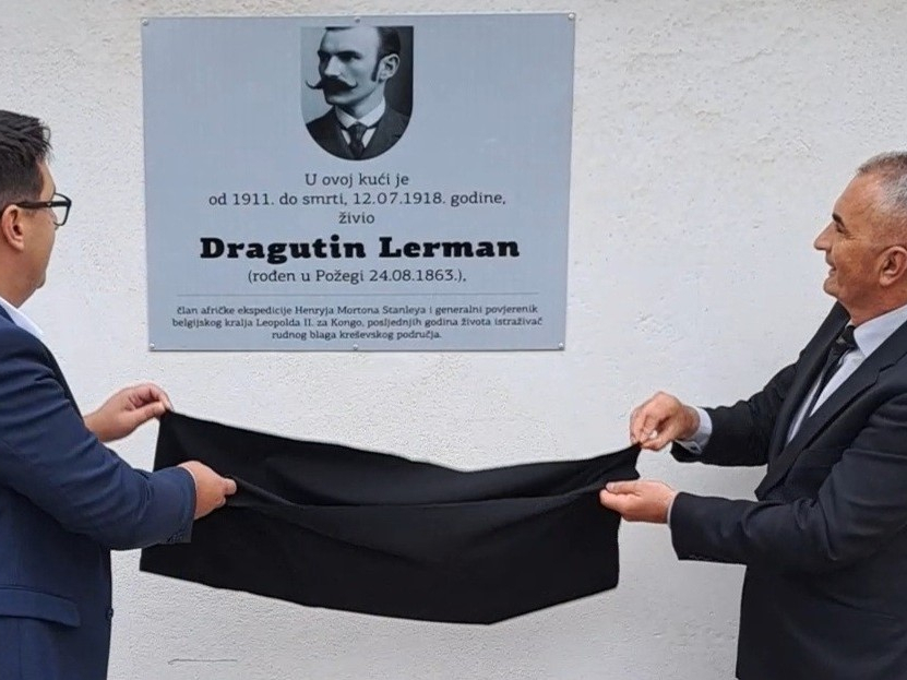 Znamenitom Požežaninu Dragutinu Lermanu postavljena spomen ploča u Kreševu