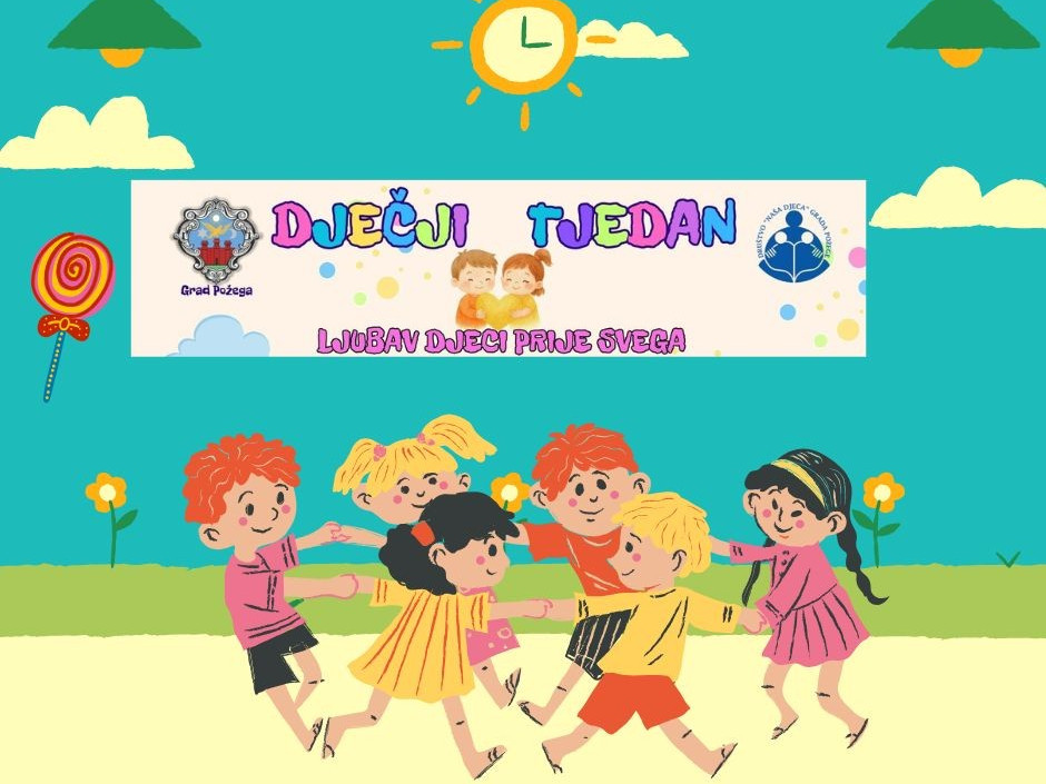 Počinje Dječji tjedan u Požegi, bogat nizom događanja