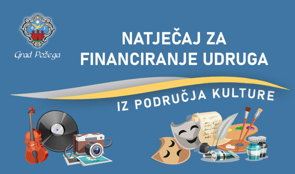 Javni poziv za financiranje javnih potreba udruga građana iz područja kulture u 2026. godini