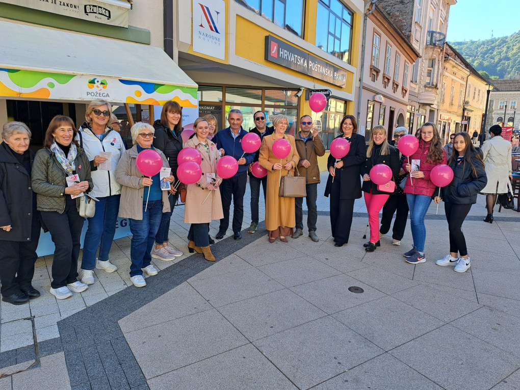 Dan ružičaste vrpce u Požegi