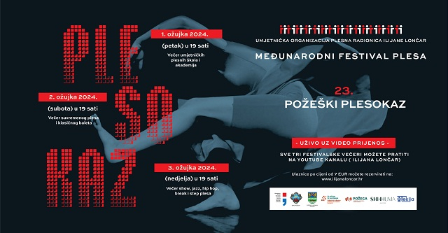 Najavljeno 23. izdanje Požeškog Plesokaza 
