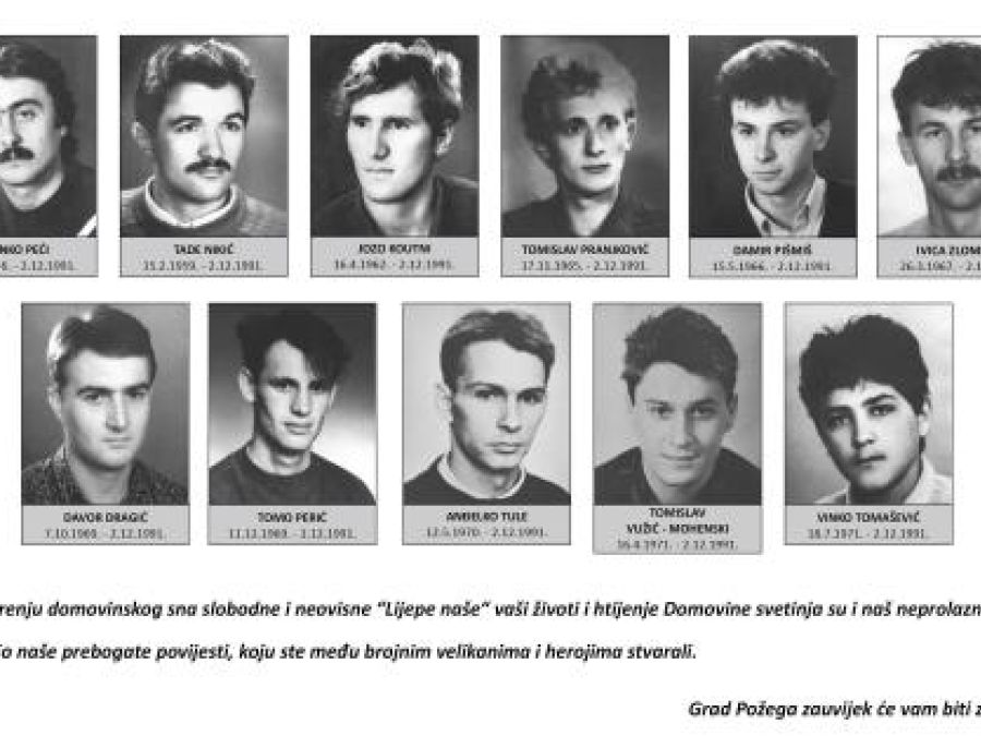 TUŽNO SJEĆANJE Prošle su 34 godine od pogibije 11 hrvatskih branitelja u neprijateljskoj zasjedi na Papuku