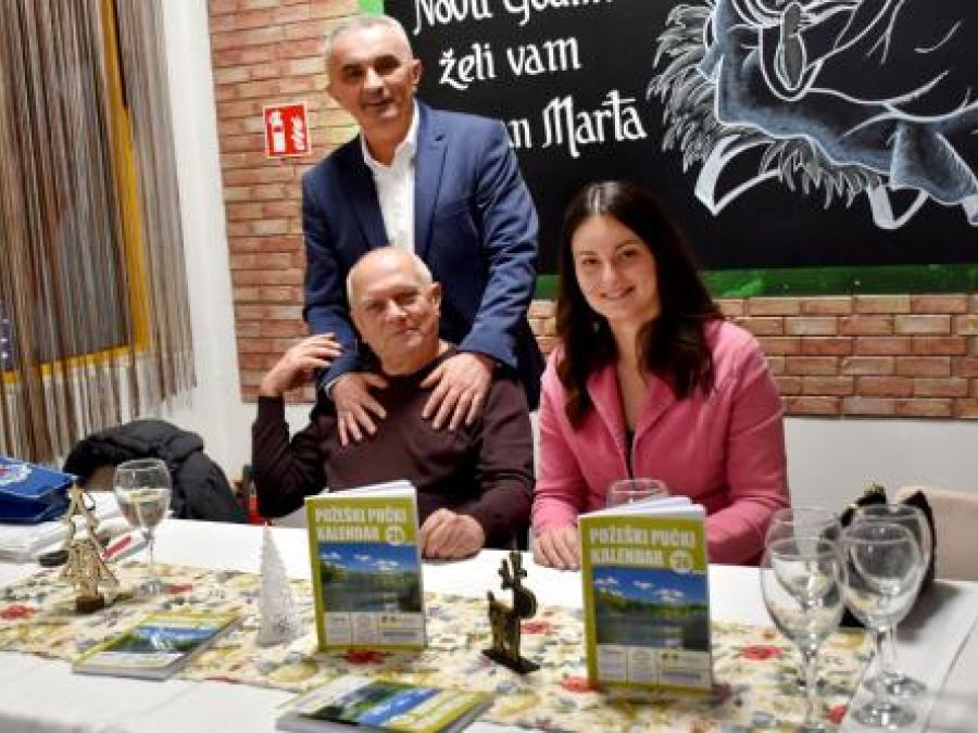 POŽEŠKI PUČKI KALENDAR Predstavljeno 34. izdanje publikacije koja najvažnije događaje, značajne ljude i život Požeštine čuva od zaborava