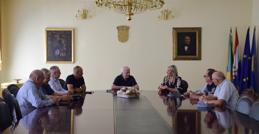 Prijem branitelja kod gradonačelnika 