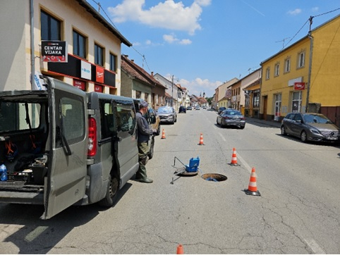 POPRAVLJA SE STANJE S ODVODNJOM OBORINSKIH VODA U POŽEGI