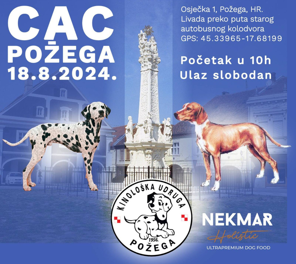 Čovjekov najbolji prijatelj - "Nacionalna izložba pasa CAC-HR Požega"