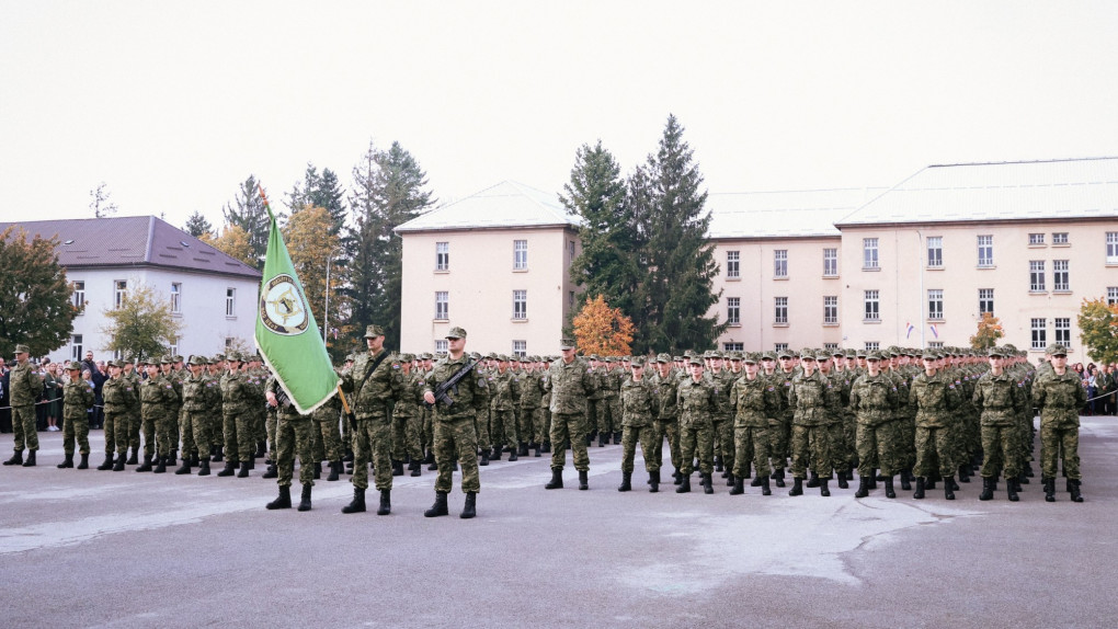 Prisegnulo 279 ročnika i ročnica: „Ovo je velik dan za vas i za Oružane snage Republike Hrvatske“