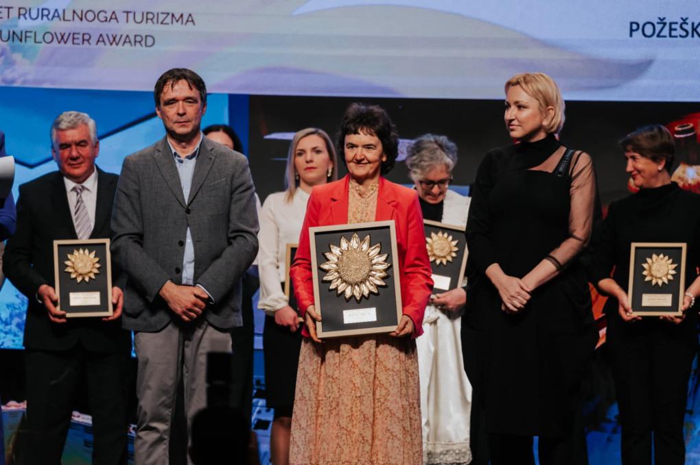 Gradski muzej Požega dobitnik je zlatne povelje Suncokret ruralnog turizma