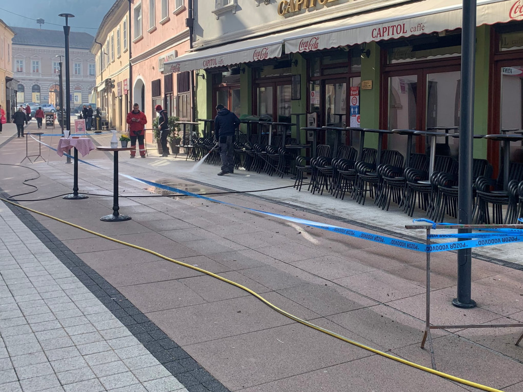 Temeljito čišćenje šetališne zone za ljepši izgled gradskog središta