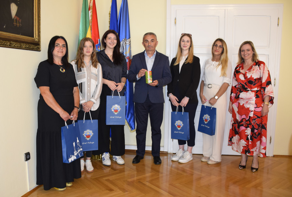 Gradonačelnik Miličević primio uspješne požeške studente