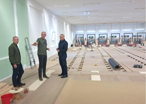 GRADSKA KUGLANA Radovi napreduju planiranom dinamikom, uskoro kuglanje na šest modernih staza