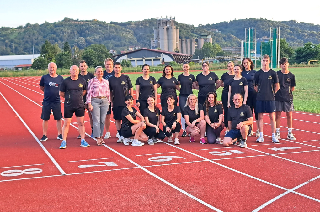 ZA SPORTAŠE I REKREATIVCE Nova atletska staza u Požegi stavljena u funkciju