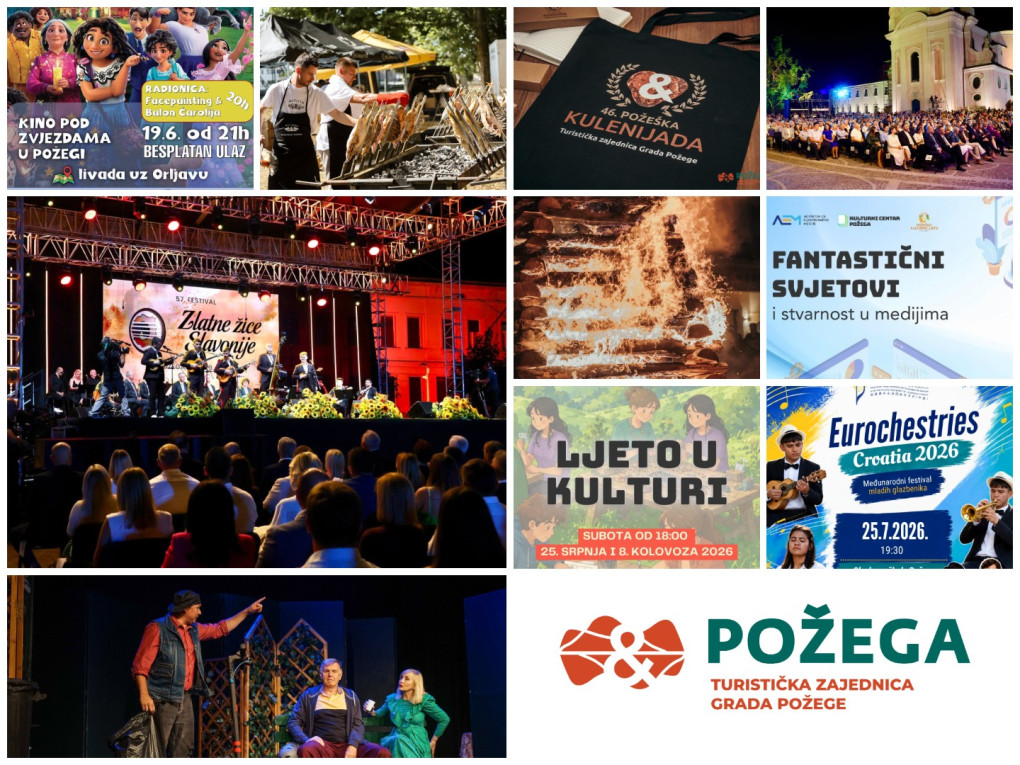 TURISTIČKI POKAZATELJI Požega bilježi 20 posto više noćenja i 18 posto više turističkih dolazaka!