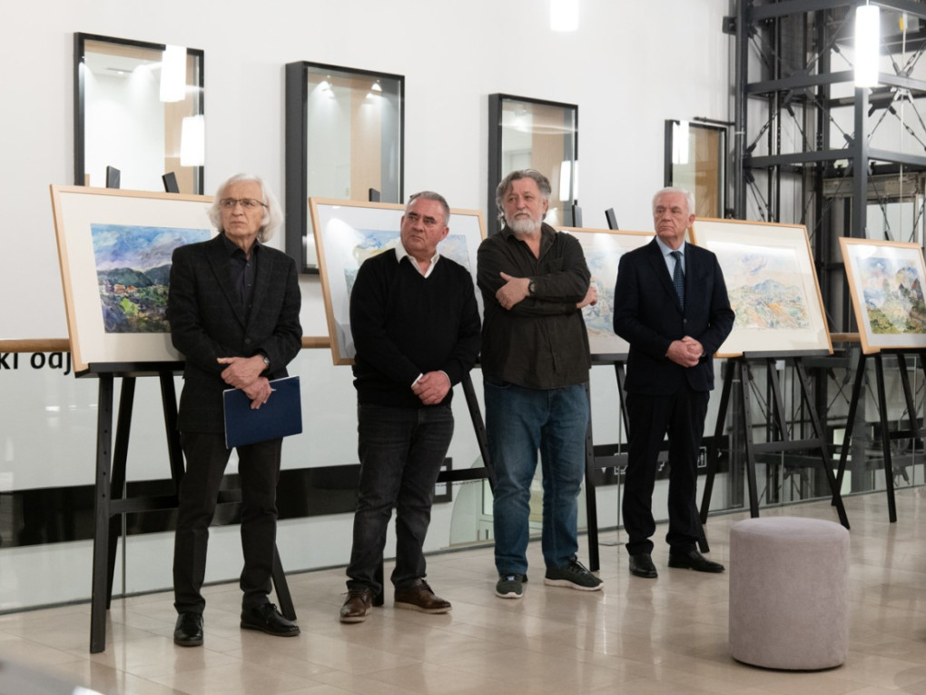 Hommage akademskog slikara Davorina Radića Matku Peiću