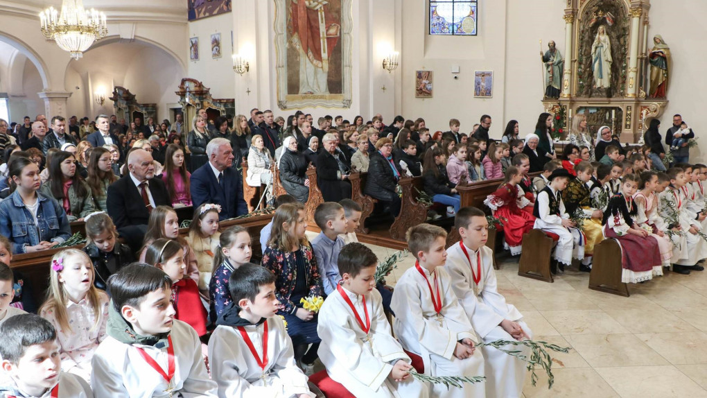 Nedjelja Muke Gospodnje – Cvjetnica u Požegi