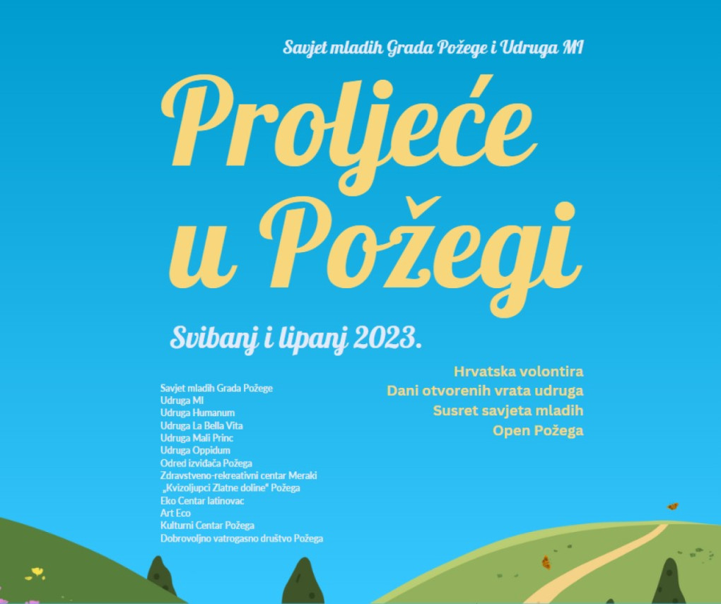 Predstavljen projekt "Proljeće u Požegi"