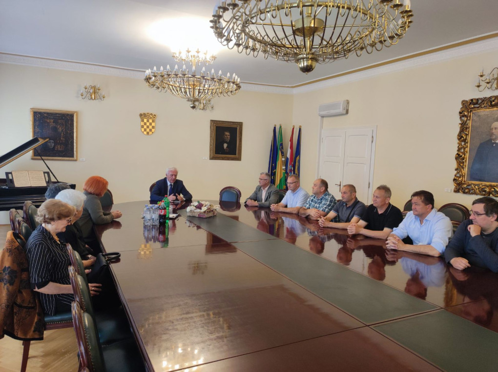 Prijem predstavnika udruga proizašlih iz Domovinskog rata povodom obilježavanja Dana hrvatskih branitelja Grada Požege