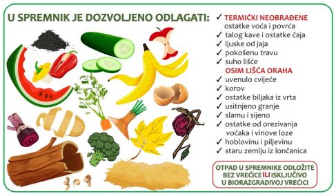 Komunalac Požega d.o.o. - Odvoz biootpada kreće 10. srpnja