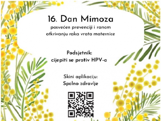 Mjesec borbe protiv raka vrata maternice, Europski tjedan prevencije raka vrata maternice i „Dan mimoza“