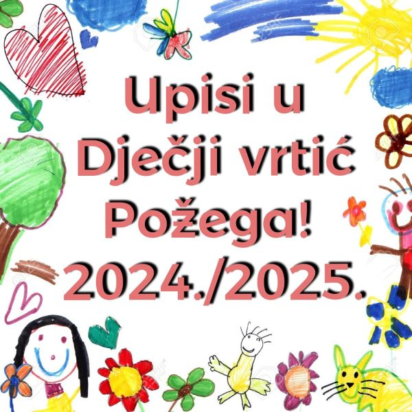Prijave za upis u vrtić otvorene do 10. travnja 2024. godine