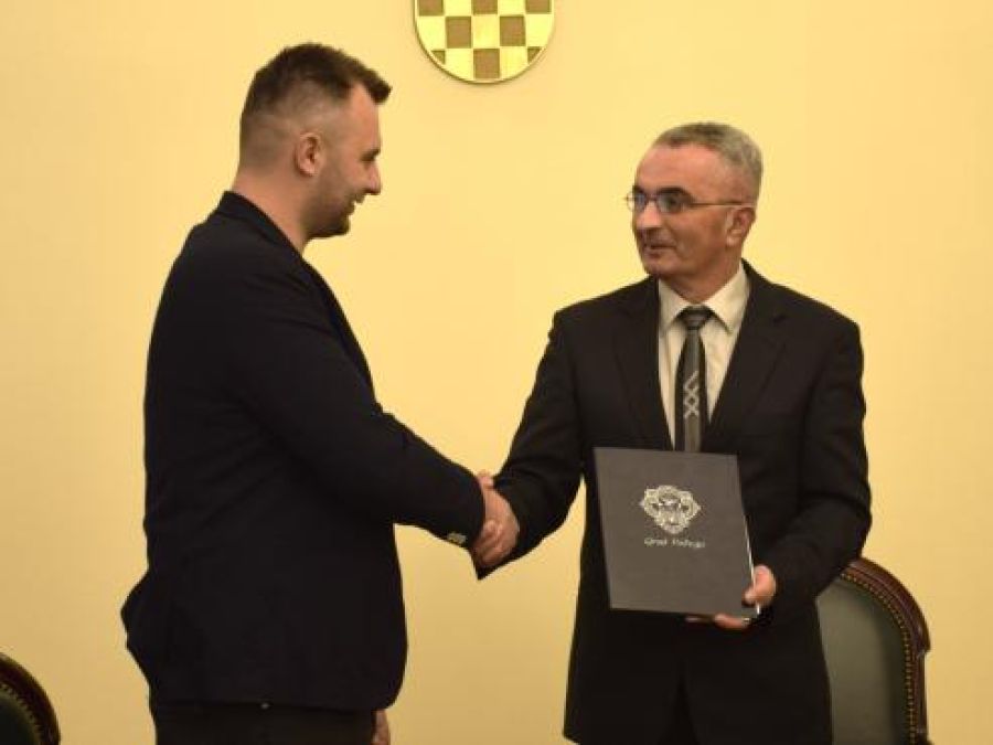 POTPISAN UGOVOR Počinje izgradnja križanja s kružnim tokom na spoju ulica Matice hrvatske i Sokolove u Požegi