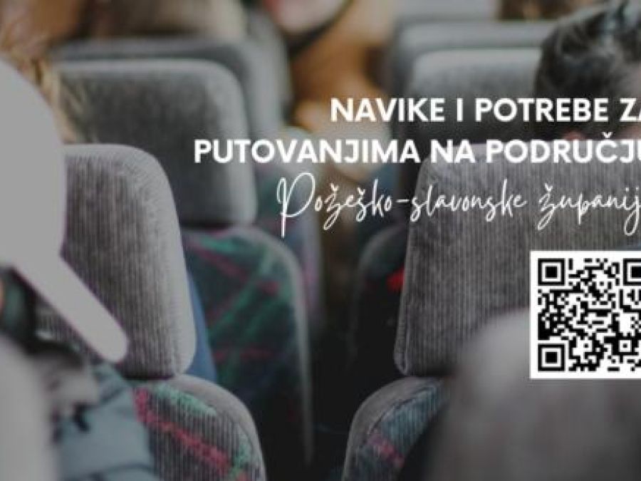 Anketa za žitelje: Navike i potrebe za putovanjima na području PSŽ