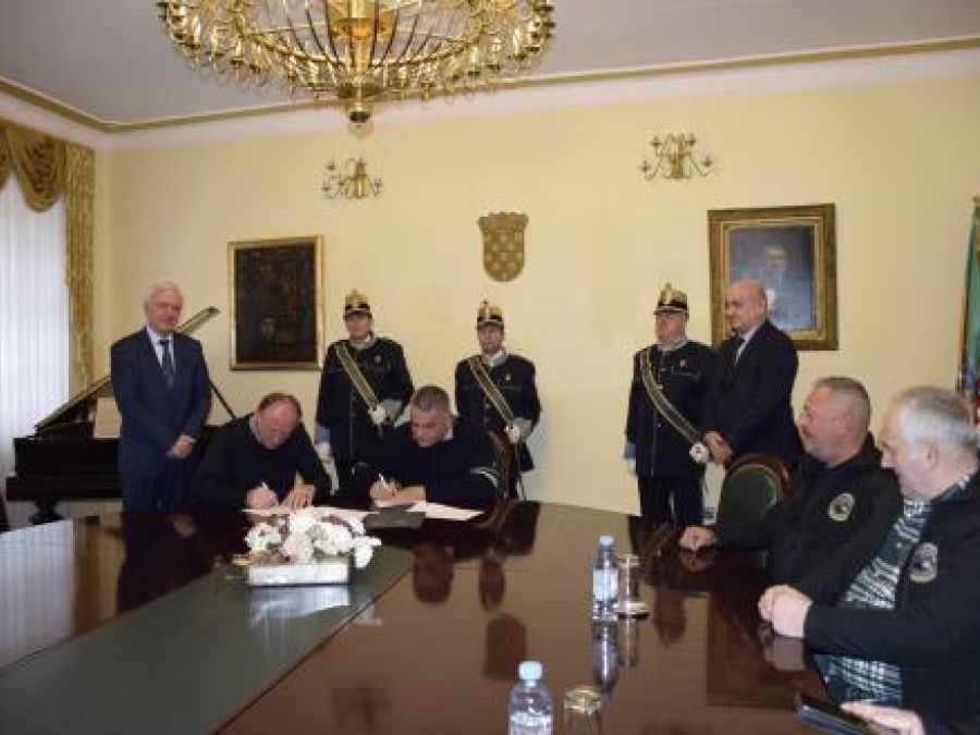 Udruga ratnih veterana 63. samostalne gardijske bojne ZNG Požega i Udruga branitelja „Uskok-Senj” potpisale sporazum o suradnji