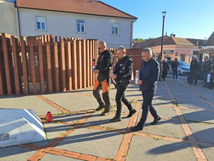 35 KRUNICA ZA 35 GODINA Moto-karavana u Požegi - počast braniteljima i poruka zajedništva