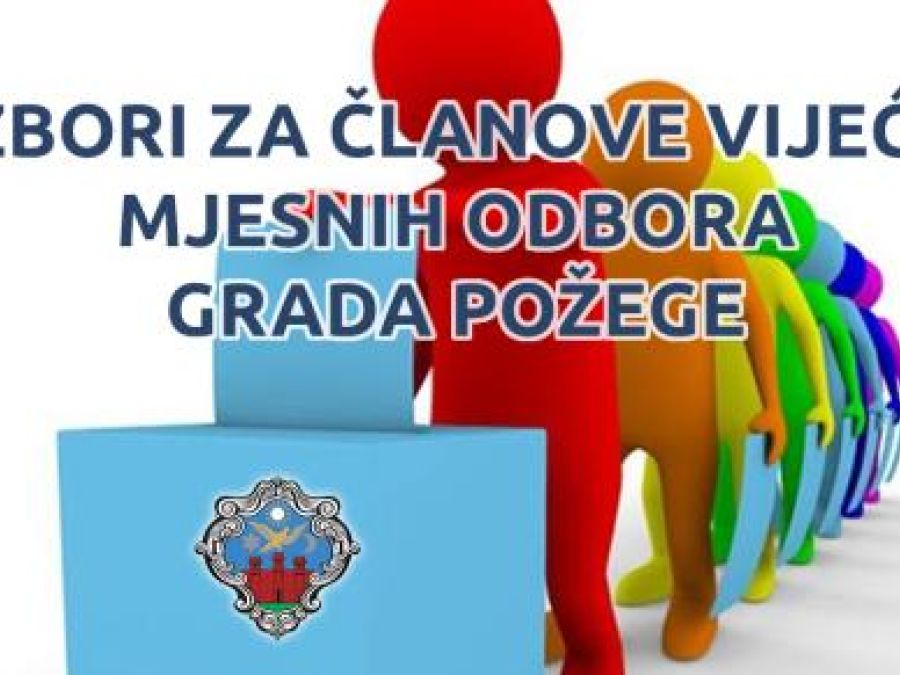 Sve o izborima za članove vijeća mjesnih odbora u Požegi