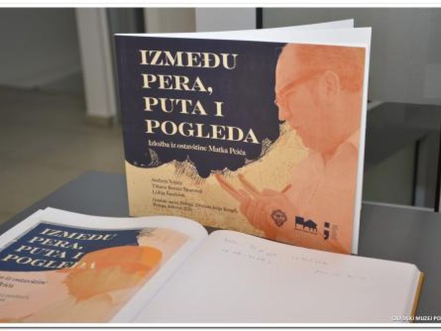 GRADSKI MUZEJ POŽEGA Izložba „Između pera, puta i pogleda“ otkriva bogatu ostavštinu Matka Peića