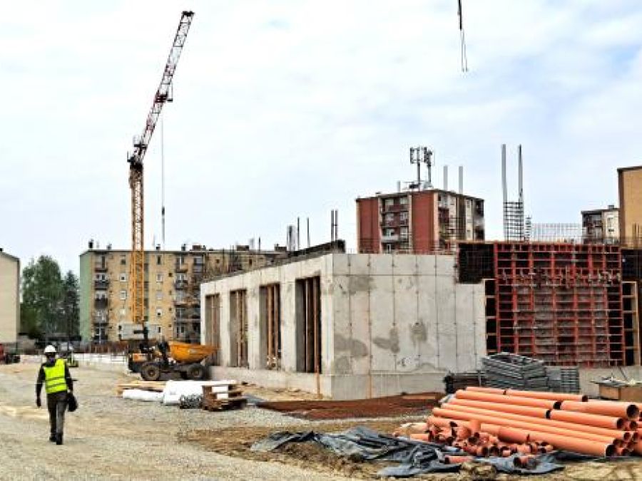 RADOVI NAPREDUJU Nova osnovna škola u požeškom Babinom viru gradi se prema planu