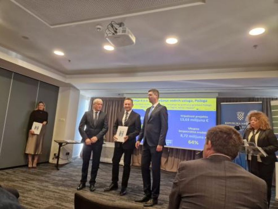 Potpisan ugovor o sufinanciranju 11 projekata vodoopskrbe i odvodnje na području Požeštine sufinanciranih iz programa Nacionalnog programa otpornosti i oporavka