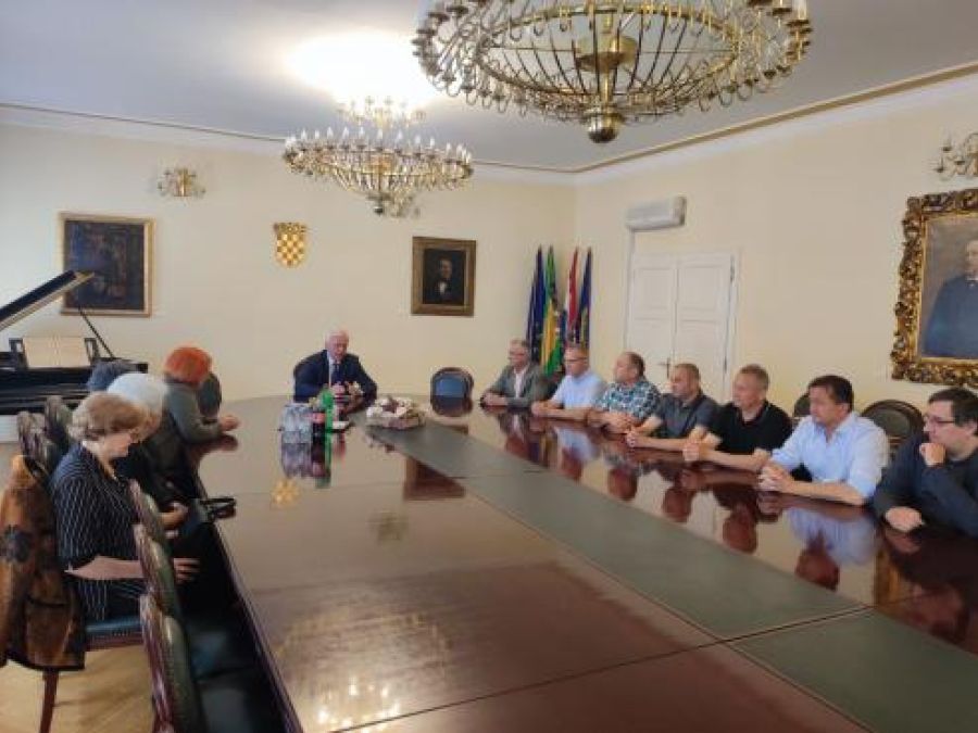 Prijem predstavnika udruga proizašlih iz Domovinskog rata povodom obilježavanja Dana hrvatskih branitelja Grada Požege